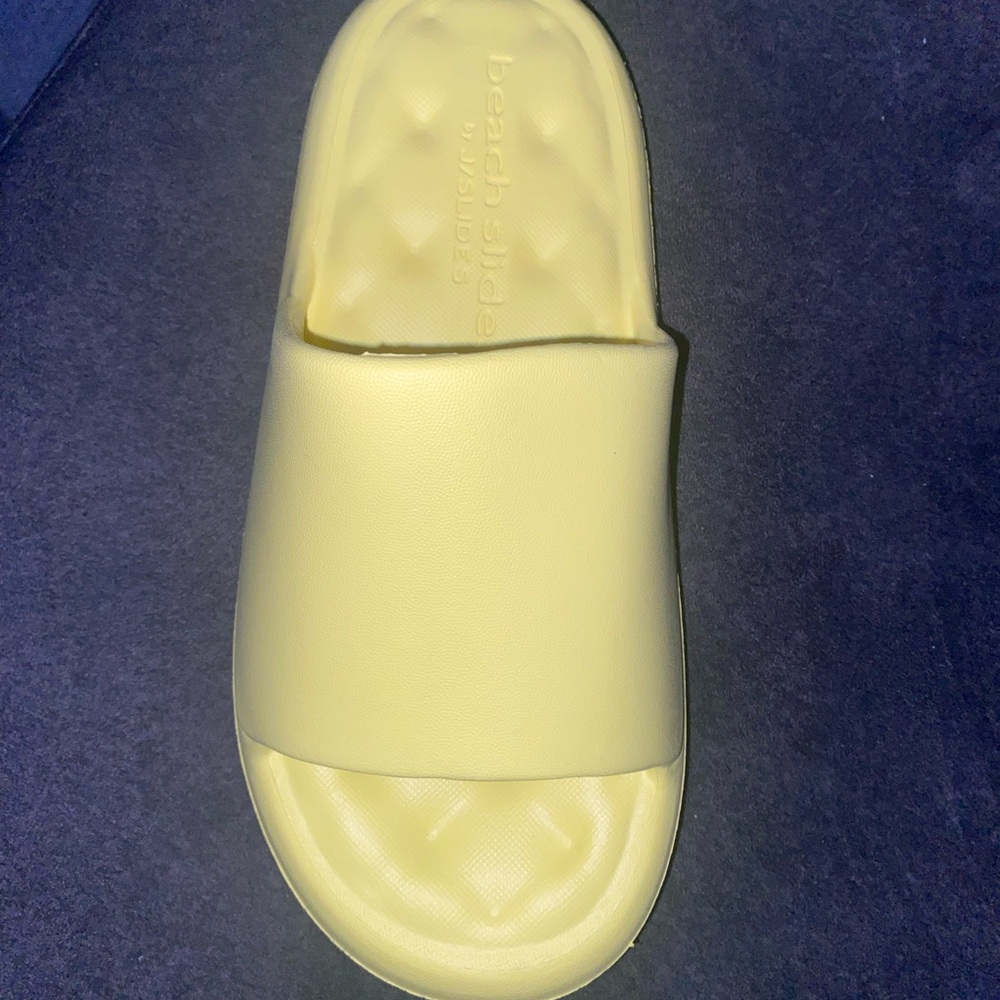 J/Slides Yellow Eva Serene Slide Sandals